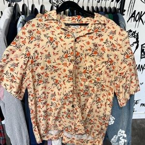 ACNE Studios Floral Button-Down Shirt - Size 50 (US L) - Stylish Men's Fashion